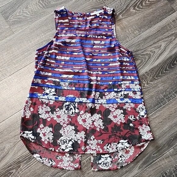 🦩 Daniel Rainn split back Tank Top 🦩 - Picture 1 of 4